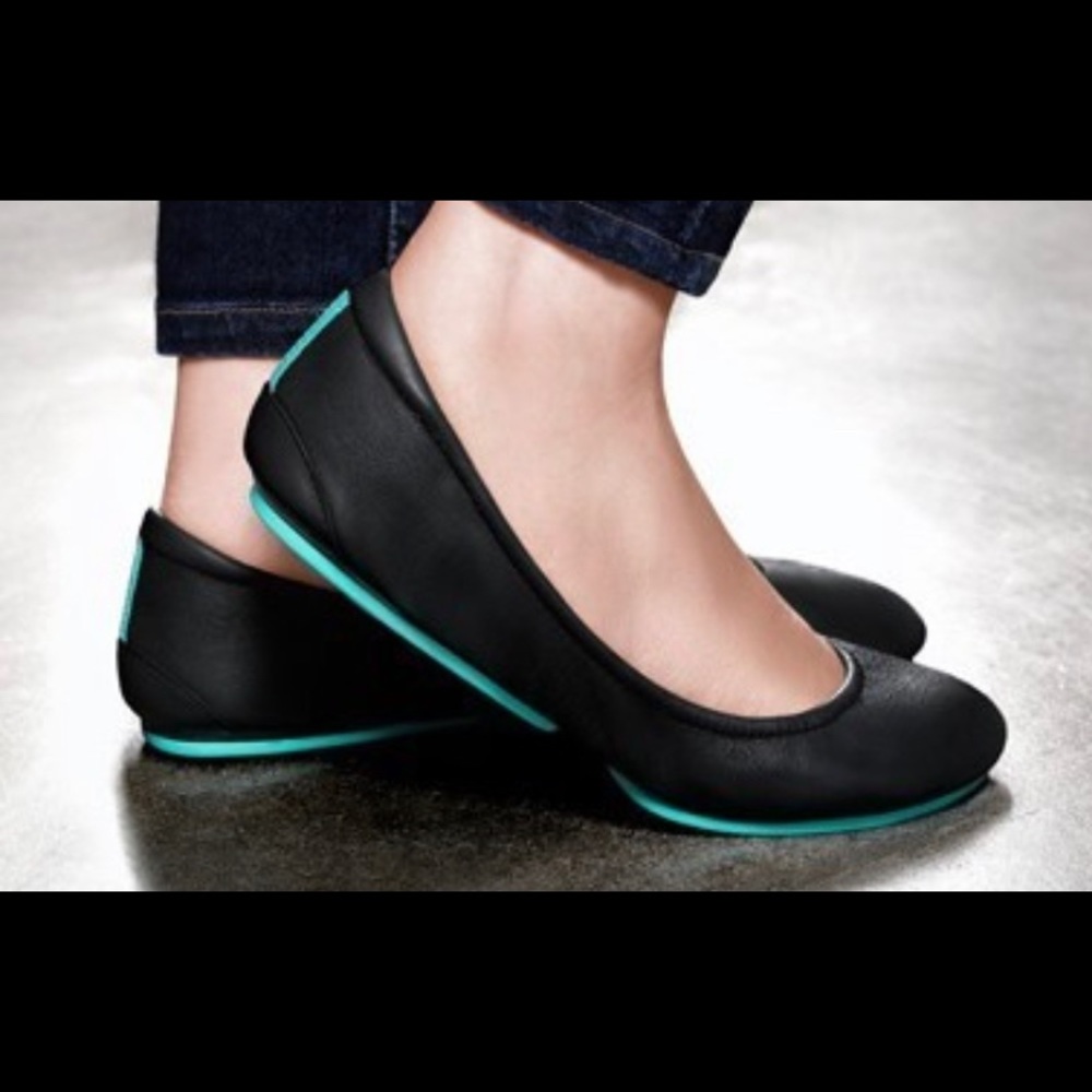 Tieks ballet flats. Black size 10